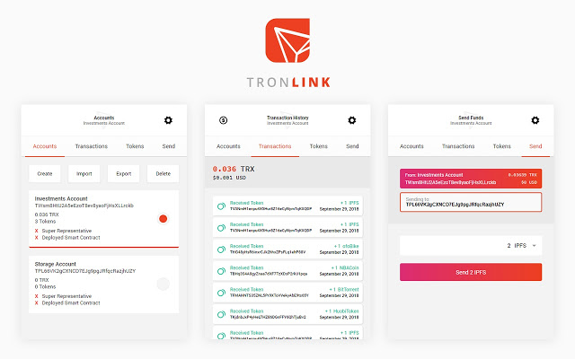 Бета-версия TronLink, аналог MetaMask для TRON, доступна в магазине Chrome